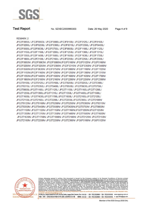 玻璃管保險絲SGS4